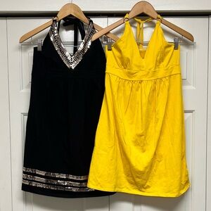 TWO Victoria’s Secret bra top dresses